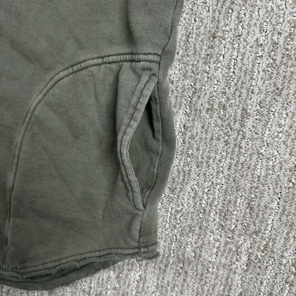Offline By Aerie Womens Small Green Button Up Shacket Shirt Long Sleeve Pockets - Picture 6 of 10